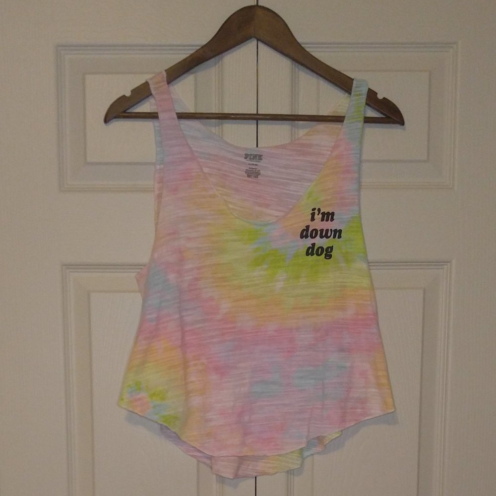 PINK Victoria's Secret Size M color tie dye